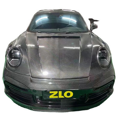 Para Porsche 911 992 Kit de carroceria 911 992 Upgraded TopCar Style Kit de carroceria de spoiler de pára-choque e traseiro