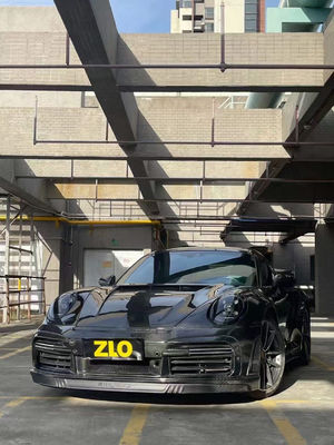 Para Porsche 911 992 Kit de carroceria 911 992 Upgraded TopCar Style Kit de carroceria de spoiler de pára-choque e traseiro