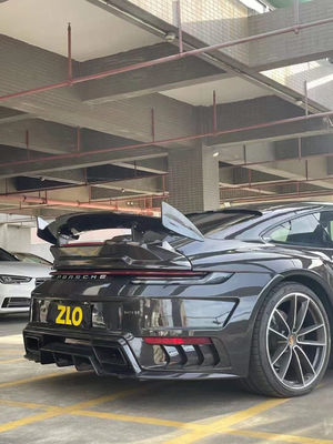 Para Porsche 911 992 Kit de carroceria 911 992 Upgraded TopCar Style Kit de carroceria de spoiler de pára-choque e traseiro