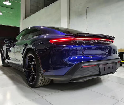Para Porsche Taycan Spoiler de fibra de carbono Kit de carroceria do Taycan Spoiler de fibra de carbono