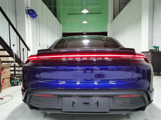 Para Porsche Taycan Spoiler de fibra de carbono Kit de carroceria do Taycan Spoiler de fibra de carbono