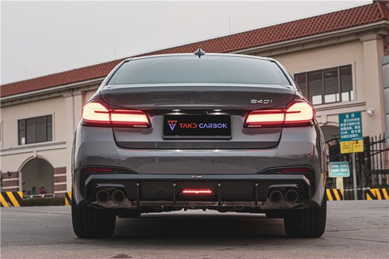 Novo produto para BMW 525 530 540 G30 G38 Kit de corpo de fibra de carbono G30 G38 Fibra de carbono Frente pá difusora saia lateral