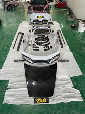 Peças para automóveis Porsche 911 992 Kit de carroceria 911 992 Turbo Upgraded Techart Style Kit de carroceria de cobertura de pára-choque dianteiro e traseiro