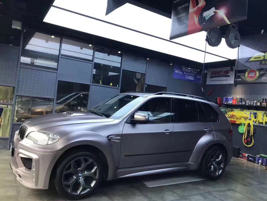 Para BMW E70 E71 X5 Kit de carroceria FPR Material X5 E70 E71 Modernização PD Estilo Frente e traseiro parachoques corpo largo