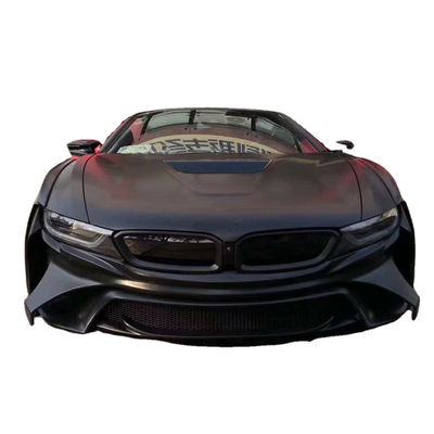 Para o BMW I8 Kit de corpo de fibra de carbono I8 Upgrade Energy-style Kit dianteiro e traseiro de spoiler de pára-choque