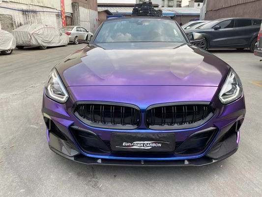 Kit de carroceria de fibra de carbono para BMW Z4 G29 Z4 G29 Upgraded TRD Style Front Shovel Diffuser Spoiler Body