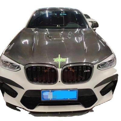 Para BMW X3M X4M F97 F98 Cobertura de máquina de fibra de carbono Material seco de fibra de carbono X3M X4M Cobertura de motor de fibra de carbono