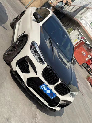 Para BMW X3M X4M F97 F98 Cobertura de máquina de fibra de carbono Material seco de fibra de carbono X3M X4M Cobertura de motor de fibra de carbono