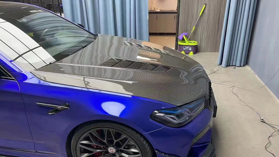 Para o BMW Série 5 G30 G38 F90 Cobertura de Máquina de Fibra de Carbono G30 G38 F90 Cobertura de Portão do Motor de Fibra de Carbono Seca