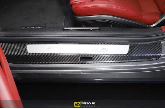 Peças para automóveis Porsche 911 992 Fibra de Carbono Interior 911 992 Fibra de Carbono Centro Painel Porta Planca Interior