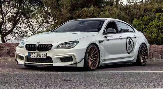 Para BMW Série 6 F12 F13 Kit de carroceria FPR Material F12 F13 Modernização do estilo de design anterior Kit de carroceria Spoiler