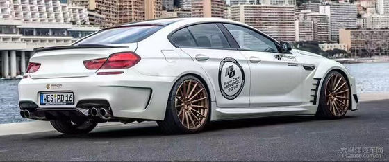 Para BMW Série 6 F12 F13 Kit de carroceria FPR Material F12 F13 Modernização do estilo de design anterior Kit de carroceria Spoiler