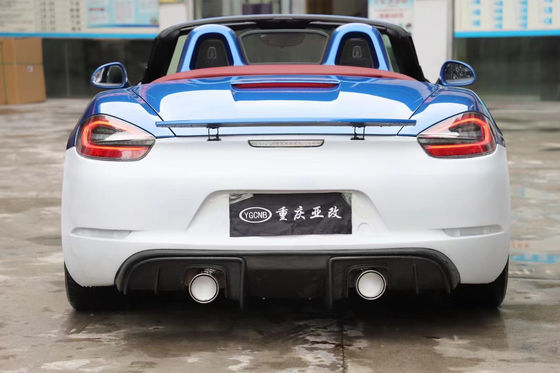 Peças para automóveis Porsche 981Boxster Cayman Body Kit 981Boxster Cayman Upgraded GT4-style Kit de carroceria de pára-choque dianteiro e traseiro
