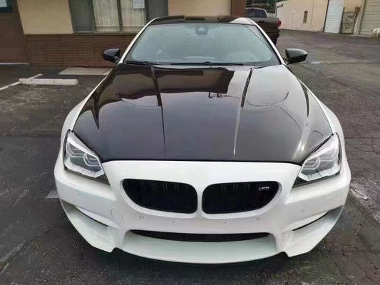 Para o BMW F06 F12 F13 M6 Cobertura de fibra de carbono Material de fibra de carbono F06 F12 F13 M6 Capuz de fibra de carbono