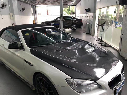 Para o BMW F06 F12 F13 M6 Cobertura de fibra de carbono Material de fibra de carbono F06 F12 F13 M6 Capuz de fibra de carbono
