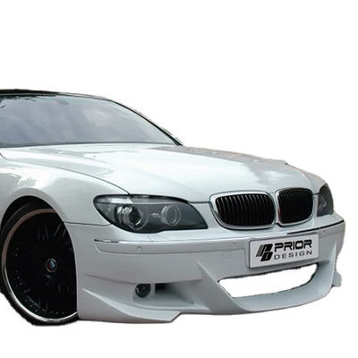 Peças para automóveis para BMW Série 7 E66 E65 Kit de carroceria E66 E65 Upgraded PRIOR Style Kit de carroceria do pára-choque dianteiro e traseiro
