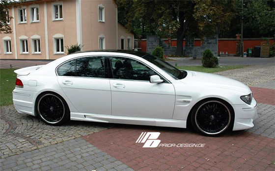 Peças para automóveis para BMW Série 7 E66 E65 Kit de carroceria E66 E65 Upgraded PRIOR Style Kit de carroceria do pára-choque dianteiro e traseiro