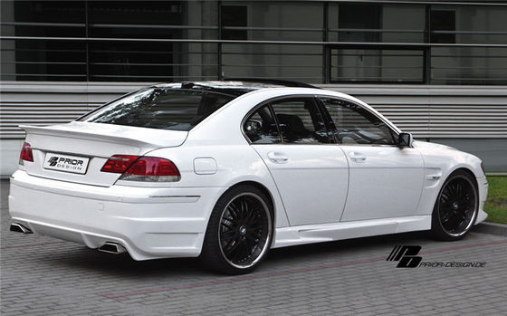 Peças para automóveis para BMW Série 7 E66 E65 Kit de carroceria E66 E65 Upgraded PRIOR Style Kit de carroceria do pára-choque dianteiro e traseiro