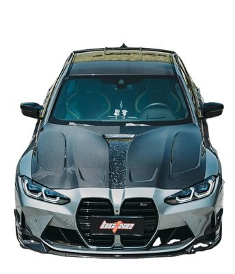 Peças para automóveis BMW G80 G82 M3 M4 Cobertura de fibra de carbono G80 G82 M3 M4 Capô de fibra de carbono