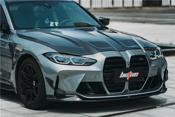 Peças para automóveis BMW G80 G82 M3 M4 Cobertura de fibra de carbono G80 G82 M3 M4 Capô de fibra de carbono