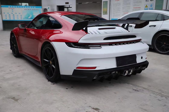 Kit de corpo de material de plástico de PP para Porsche911 992 992 Modernização do estilo GT3 Frente e traseiro Bumper Side Skirt Spoiler Hood Body Kit
