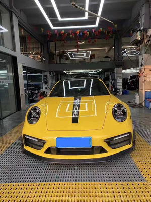 para Porsche 992 Kit de corpo de fibra de carbono 992 Fibra de carbono lábio dianteiro difusor saia lateral spoiler capô guarda-chuva