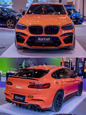 Peças para automóveis do BMW X4M Kit de carroceria de fibra de carbono