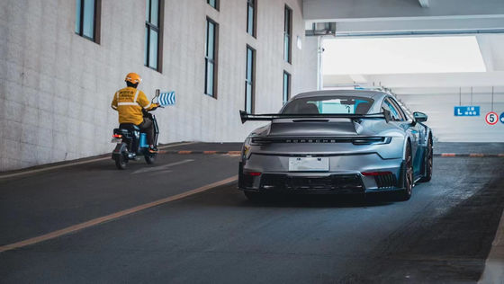 Para o Porsche 911 992 Kit de corpo de fibra de carbono 992 Kit de carroceria alargada do tipo MIW