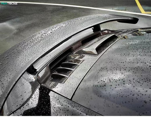 Para o Porsche 992 Turbo Spoiler de Fibra de Carbono 992 Turbo Upgrade Paktechz Style Spoiler de Cobertura de Cauda de Fibra de Carbono