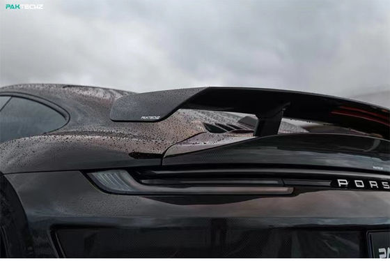 Para o Porsche 992 Turbo Spoiler de Fibra de Carbono 992 Turbo Upgrade Paktechz Style Spoiler de Cobertura de Cauda de Fibra de Carbono