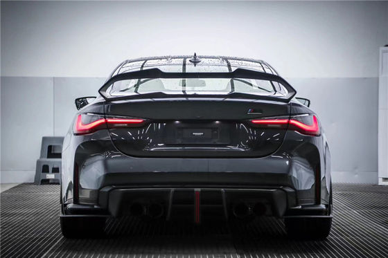 Spoiler de fibra de carbono Spoiler de fibra de carbono para BMW Série 4 M4 G22 G82 G82 G22 Carbon Fiber Tail Spoiler Body Kit