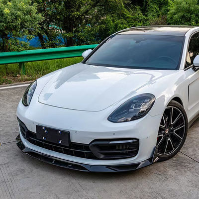 Para o Porsche Panamera Kit de corpo de fibra de carbono Panamera Fibra de carbono Lobo frontal difusor spoiler saia lateral