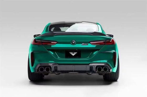 Para o BMW M8 Kit de corpo de fibra de carbono M8 Upgraded Vors Style Fibra de carbono frontal de lábio difusor spoiler lateral saia Kit de corpo