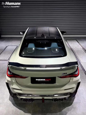 Para BMW G80 G82 M3 M4 Spoiler de Fibra de Carbono G80 G82 M3 M4 Darwin Upgraded Style Spoiler de Cauda de Fibra de Carbono
