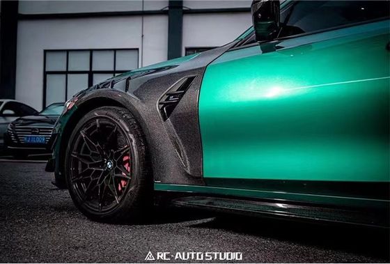 Para BMW M3 M4 G80 G82 Fender de fibra de carbono M3 M4 G80 G82 Fender de fibra de carbono de estilo AE atualizado leve