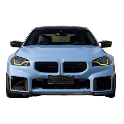 Para BMW M2 G87 Kit de corpo de fibra de carbono M2 G87 Upgraded MP Style Fibra de carbono frontal