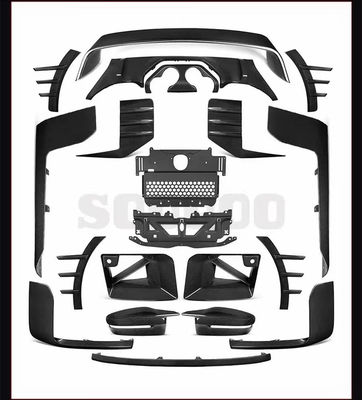 Para BMW M2 G87 Kit de corpo de fibra de carbono M2 G87 Upgraded MP Style Fibra de carbono frontal