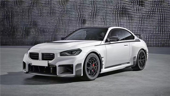 Para BMW M2 G87 Kit de corpo de fibra de carbono M2 G87 Upgraded MP Style Fibra de carbono frontal
