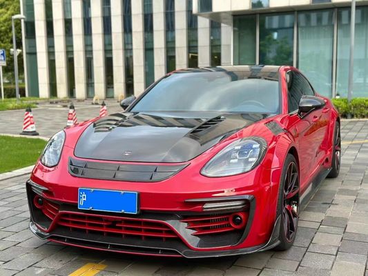 MSY Panamera 971 Kit de corpo Fibra de carbono vermelha Substituição do pára-choque frontal Spoiler Widebody Kit