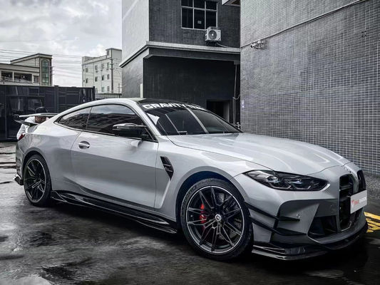Para BMW Série 4 G80 G82 M3 M4 Spoiler de fibra de carbono G80 G82 M3 M4 Upgraded GTR Style Spoiler Wing