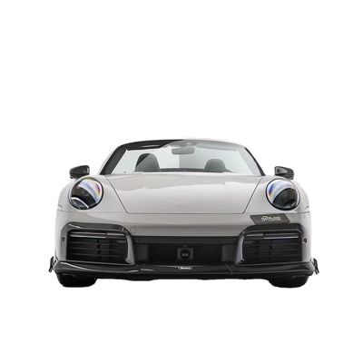 Reparação Porsche 992 Body Kit BS Style Turbo Widebody Diffuser Spoiler Fibra de Carbono Seca