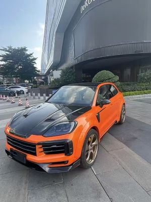 Porsche Cayenne Widebody Body Kit MSY estilo frontal lábio difusor spoiler kit de corpo Porsche
