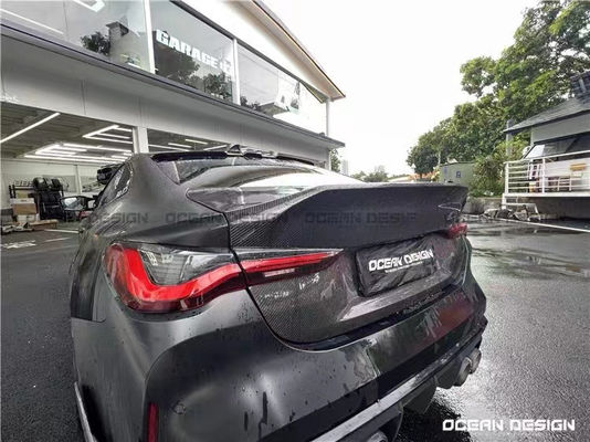 Para o BMW G87 M2 Cobertura traseira do tronco de fibra de carbono G87 M2 Cobertura traseira de fibra de carbono de estilo CSL e capô do tronco