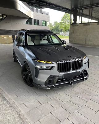 Para o BMW X7 Kit de corpo de fibra de carbono X7 Kit de corpo de fibra de carbono de estilo LD atualizado
