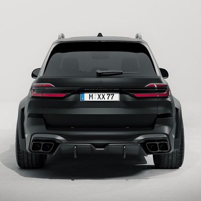 Para BMW X7 Fibra de Carbono Kit de corpo X7 Fibra de Carbono Frente Lips Diffuser Spoiler Hood Side Skirt Wide Body Kit