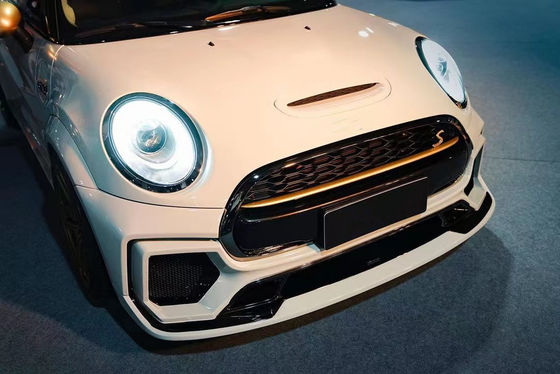 Para BMW MINI Kit de corpo de fibra de carbono MINI Upgrades ASP estilo Frente e traseiro parachoque lateral saia spoiler Wide-body Kit
