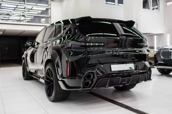 Para BMW XM Kit de Fibra de Carbono Widebody XM Upgrades RNG estilo Fibra de Carbono Lobo Frente Diffuser Arco de Roda Spoiler Hood Wide Body