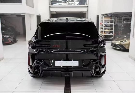 Para BMW XM Kit de Fibra de Carbono Widebody XM Upgrades RNG estilo Fibra de Carbono Lobo Frente Diffuser Arco de Roda Spoiler Hood Wide Body