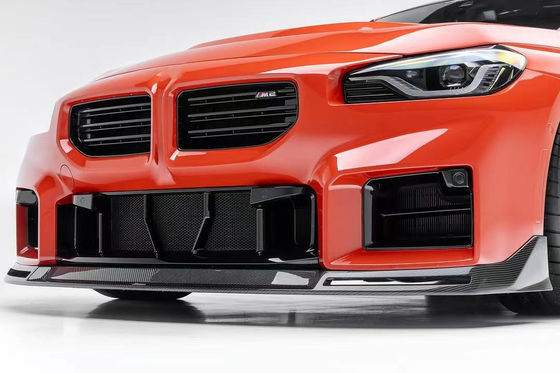 Para o BMW M2 Kit de Corpo de Fibra de Carbono M2 Upgraded Vors-style Carbon Fiber Front Lip Diffuser Spoiler Hood Side Skirt