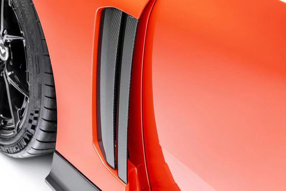 Para o BMW M2 Kit de Corpo de Fibra de Carbono M2 Upgraded Vors-style Carbon Fiber Front Lip Diffuser Spoiler Hood Side Skirt